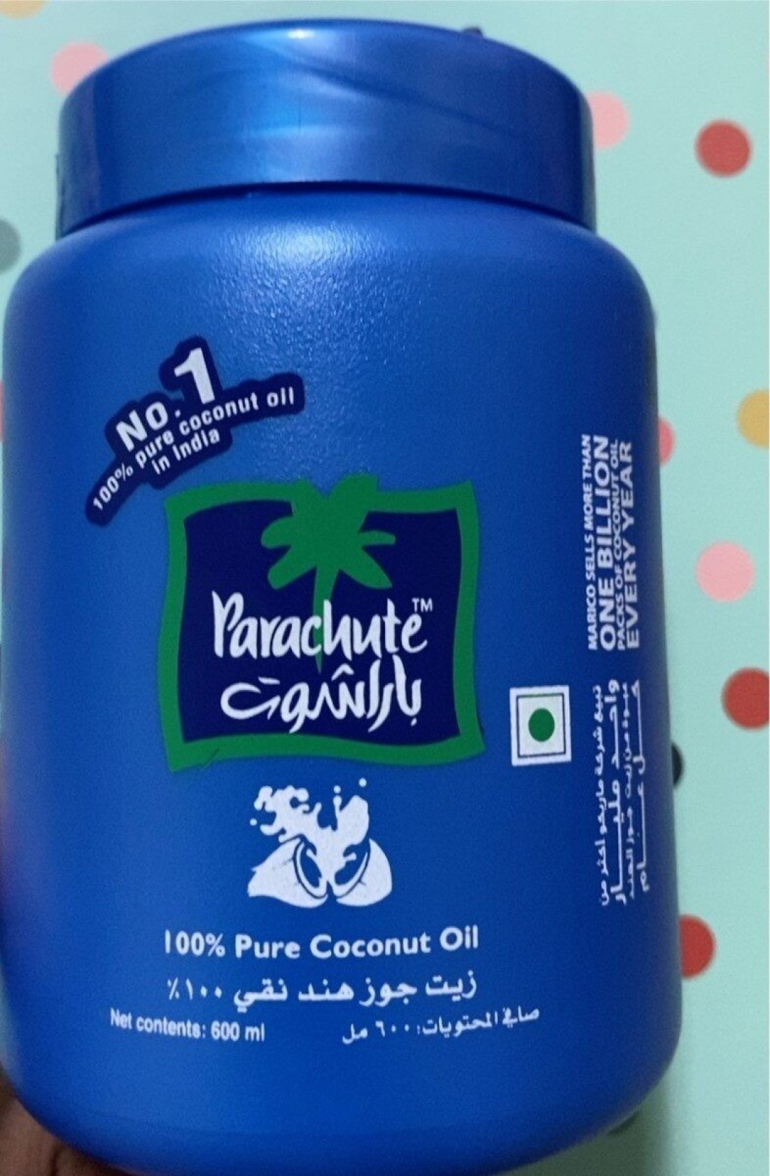 PARACHUTE EDIBLE OIL 600ML