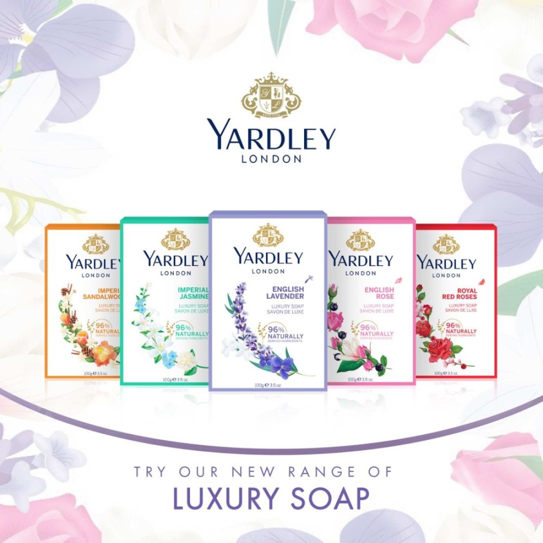 Yardley London Jasmine Soap 100g