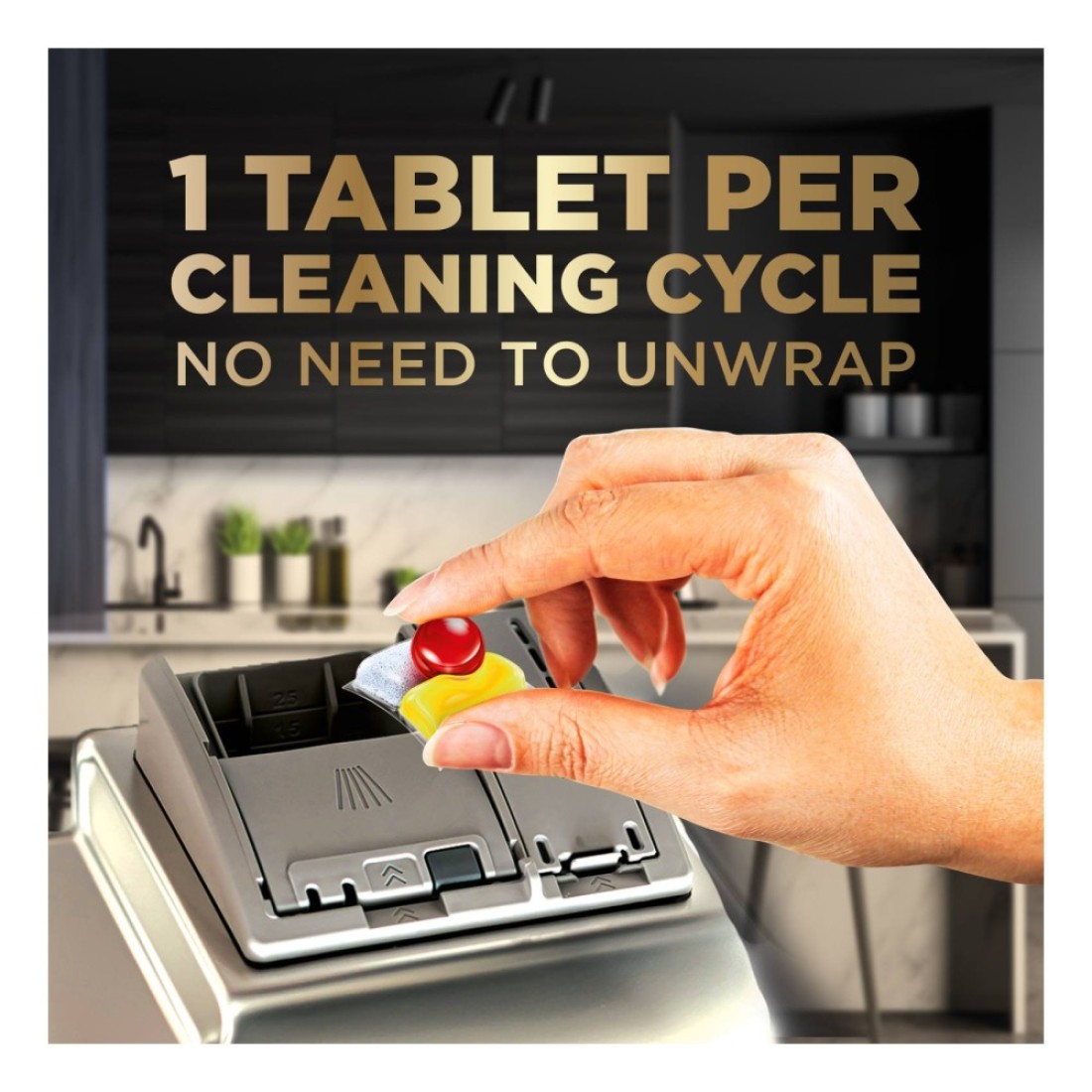 Finish Powerball Ultimate All-In-1 Dishwasher Lemon Sparkle 48 Tablets