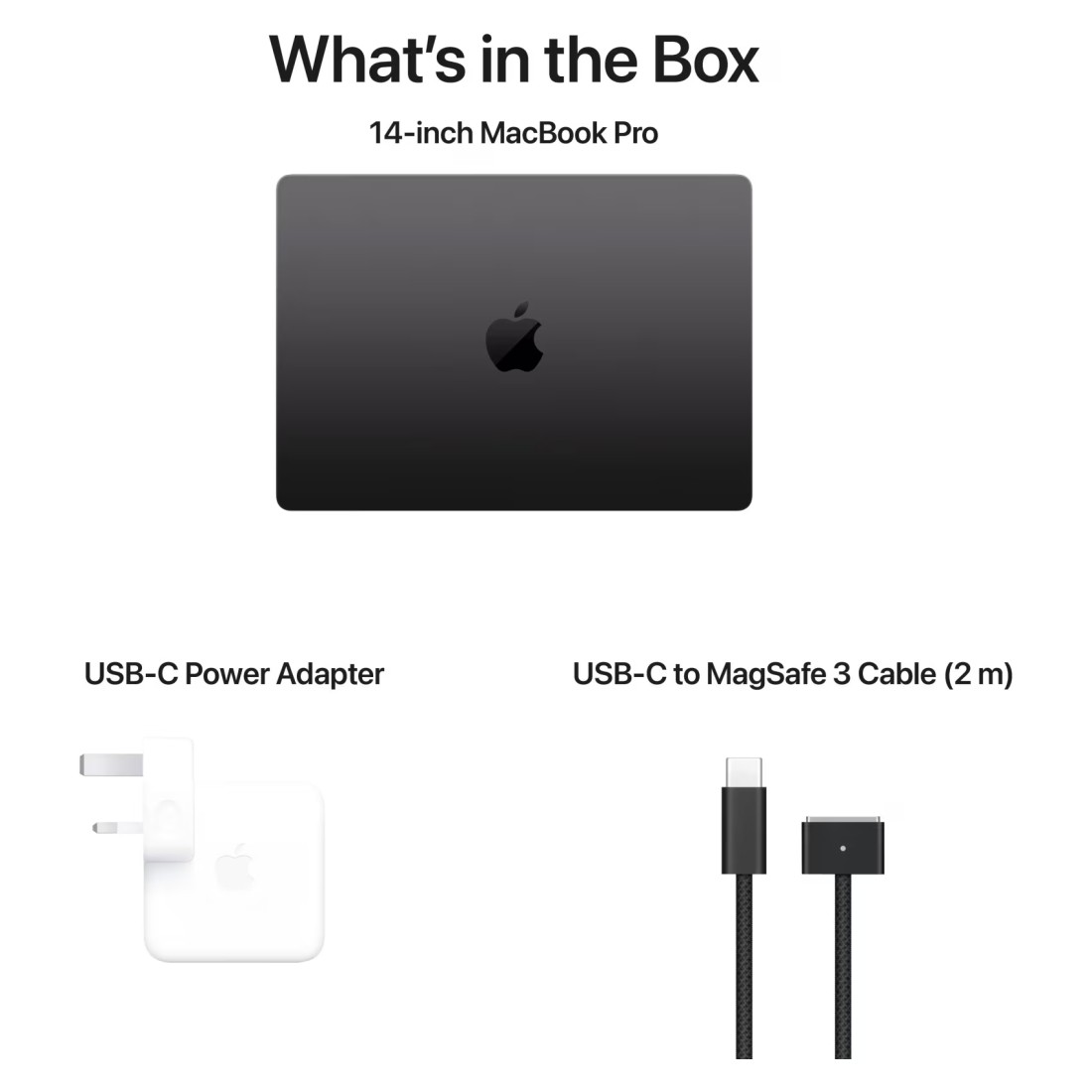 Apple MacBook Pro 14 Inch, 18GB RAM, 512GB SSD, Space Black (Apple M3 Pro Chip, 11-Core CPU And 14-Core GPU, English/Arabic Keyboard, MRX33AB/A)