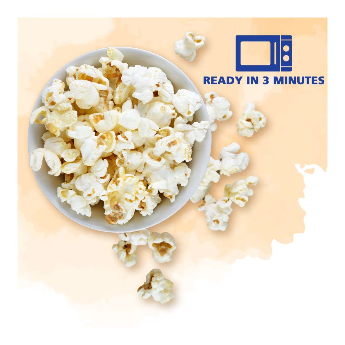 American Garden Gluten-Free Microwave Butter Popcorn 3 Bags, 273g