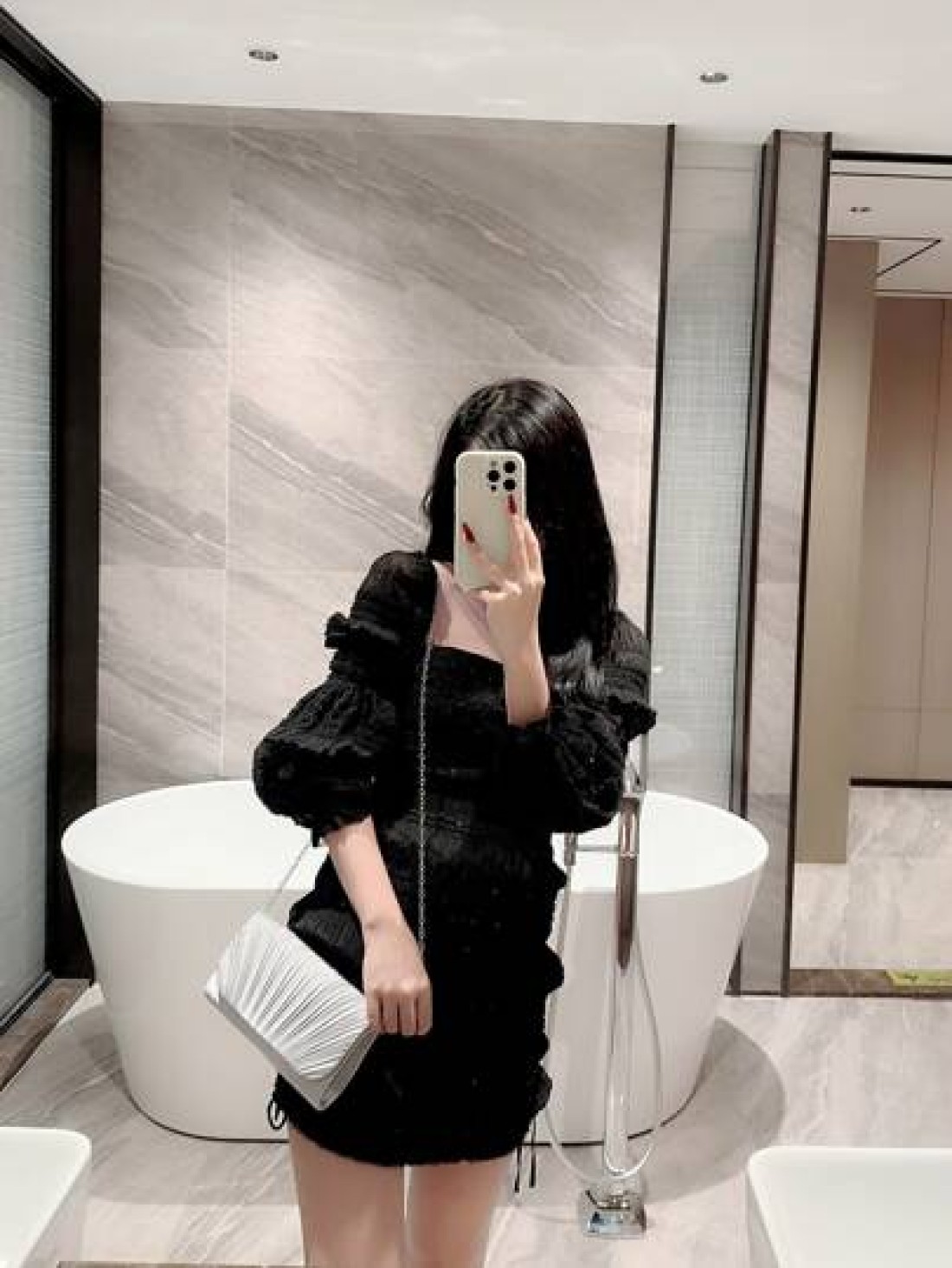 Moonlit EveBag Glitter Bling Shiny Glamorous Elegant Exquisite Mini Pleated Flap Design Evening Bag Dinner Bag For Party Girl Woman For Female Perfect For Party Wedding Prom Dinner Banquet For Best Gi