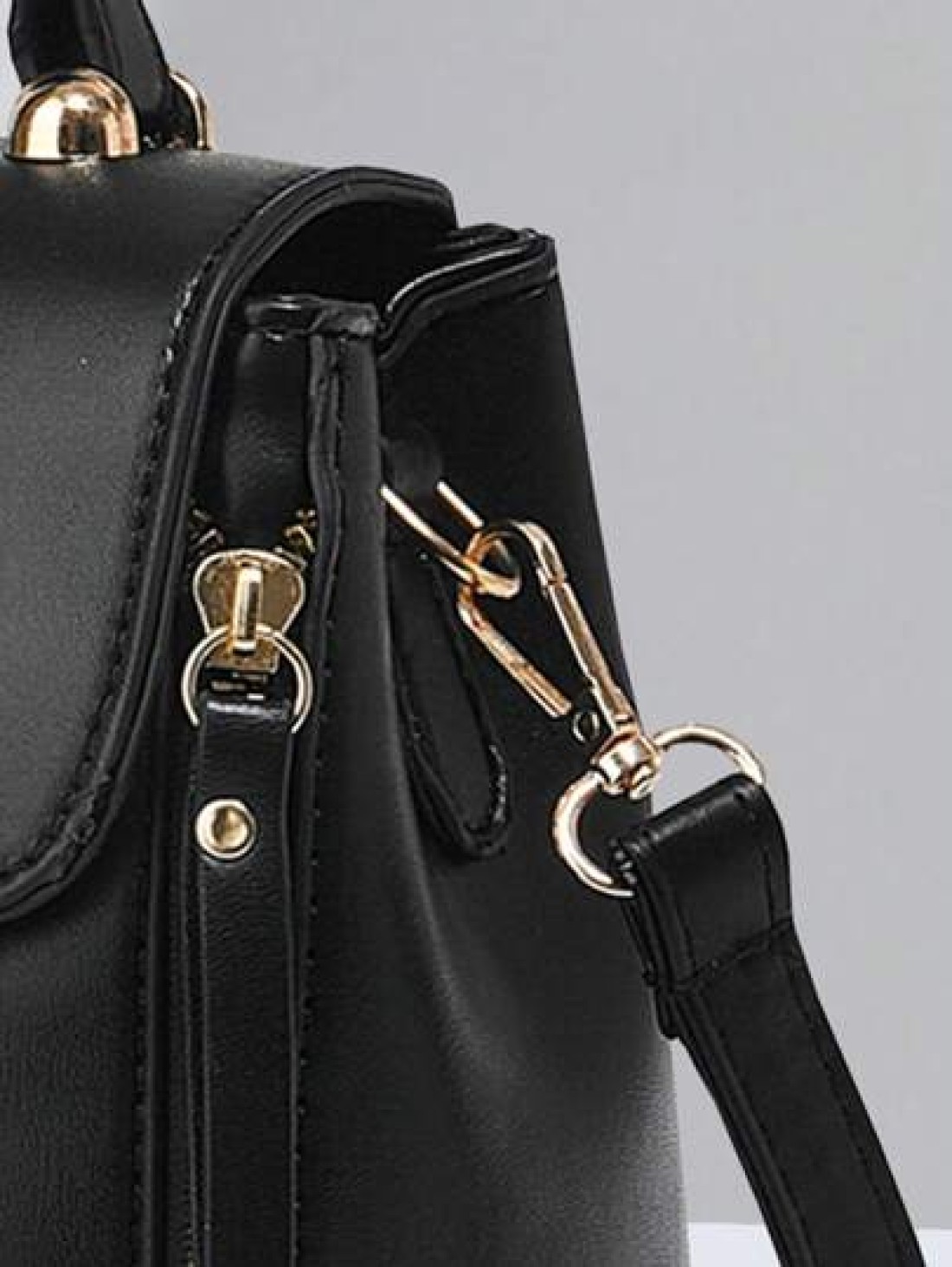 PLANEE Lightweight Business Clamshell Square Bag With Top Handle Shoulder Small Bag Fashionable Crossbody Bag High End Solid Color Small Square Bag Classic Versatile Commuter Small Bag Ideal For Offic