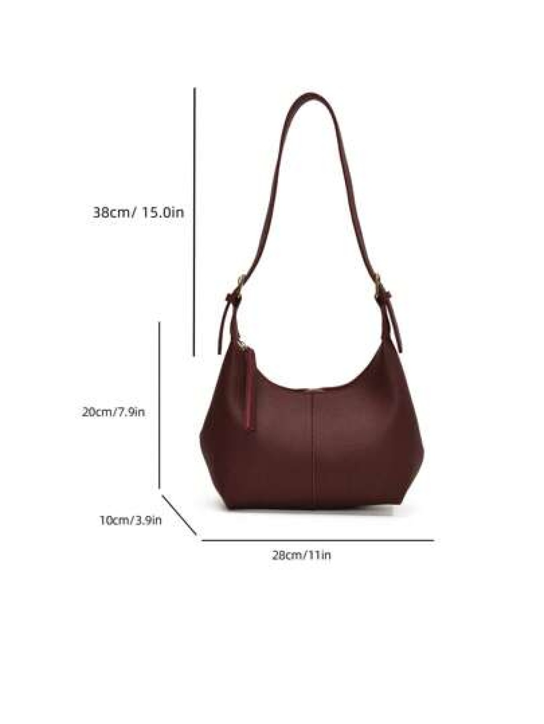 Women Underarm Crossbody Bag Casual Daily Organizer Pouch