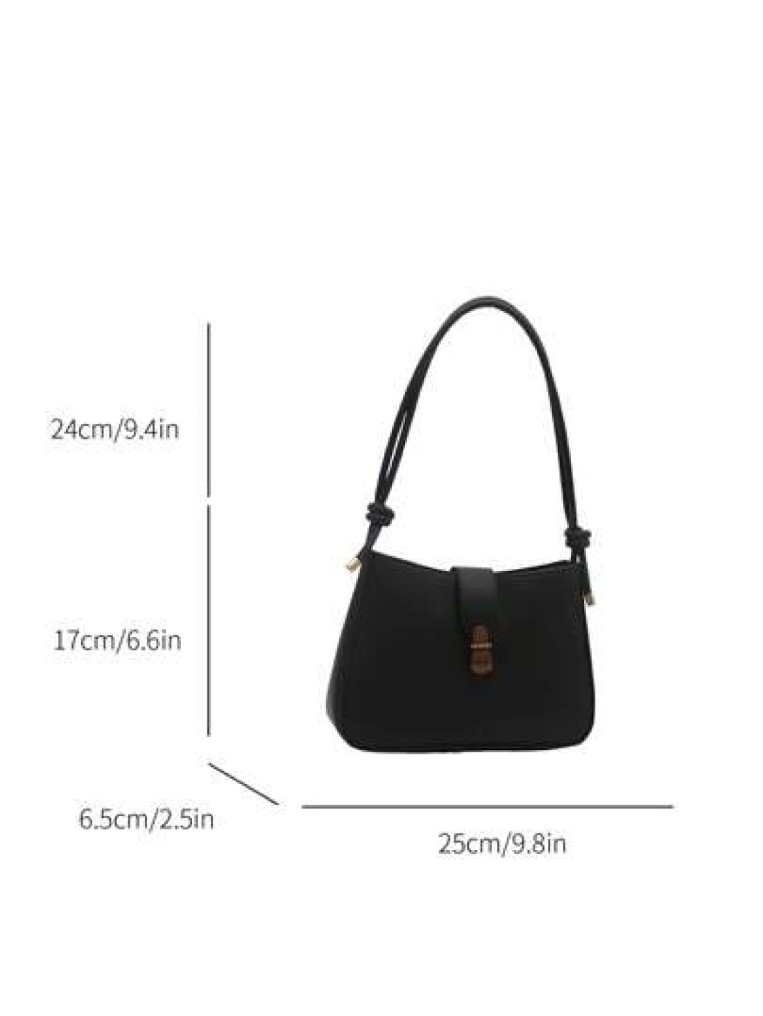 1pc Women s Minimalist All Match Underarm Bag High End Fashion Retro Large Capacity Petite Square Handbag Lightweight Casual Shoulder Tote Bag Suitable For Outing Shopping Gift