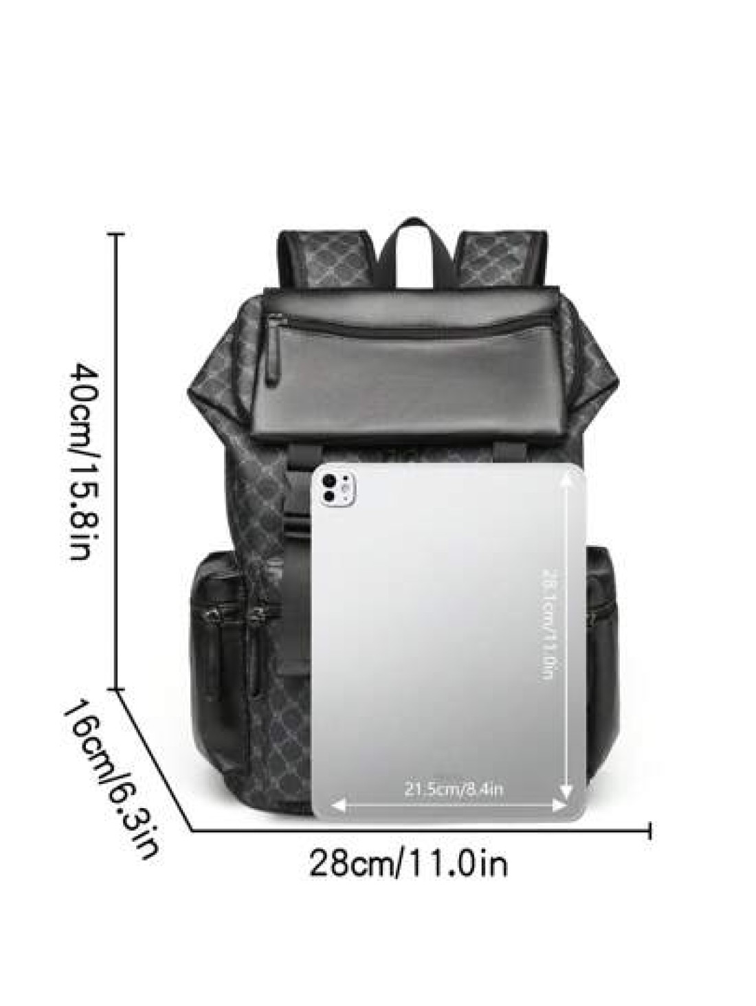 Fashionable Men s Large Capacity Floral Print Backpack Casual Commuting Travel Backpack College Laptop Bag Sports Backpack With Zipper Suitable For Commuting Great Gift For Men Backpack For Travel Bag