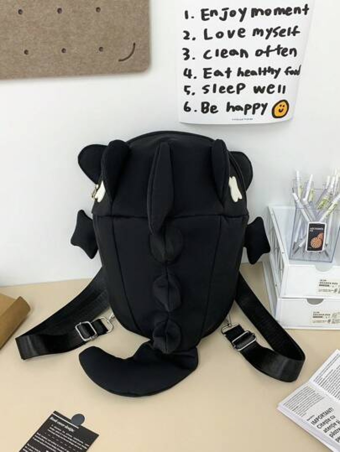 peach tree Shark Printed Backpack Stylish Simple Suitable For High School College Students Couples Commuting Travel Back To School Multi Pocket Lightweight Peach Tree Brand Ideal Gift For Men For Hall