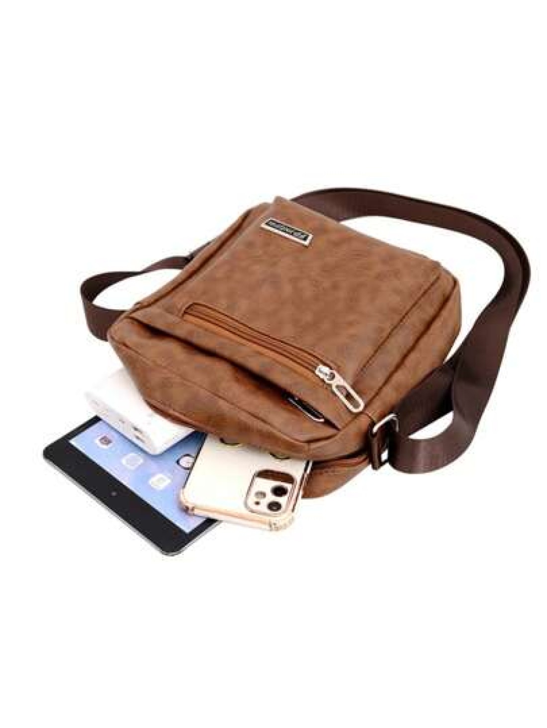 Men s Bag Casual Shoulder Bag Men s Bag Casual Cross Body Bag PU Leather Bag Business Bag For Gifts For Christmas Gifts Side Bags For Sling Bag For Crossbody Bag Shoulder Bag Dad Gifts Boyfriend Gifts