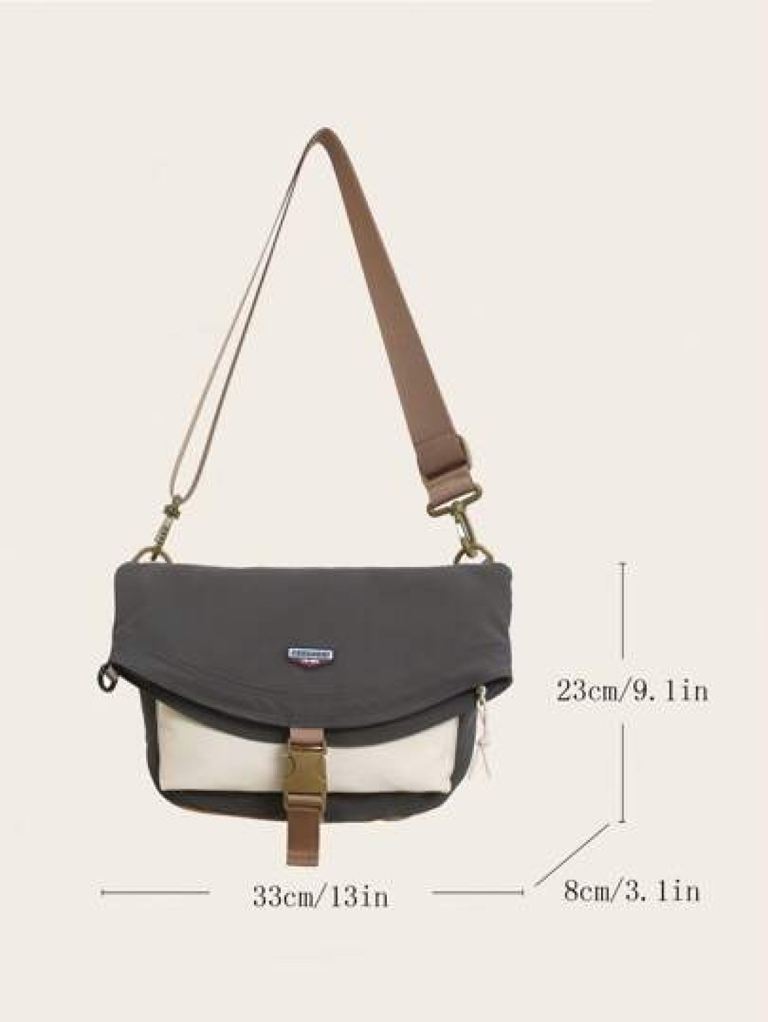 New Fashion Simple Waterproof Men s Shoulder Bag Outdoor Casual Gym Cycling Messenger Bag College Style For School Work Travel High Quality Phone Pouch Gift