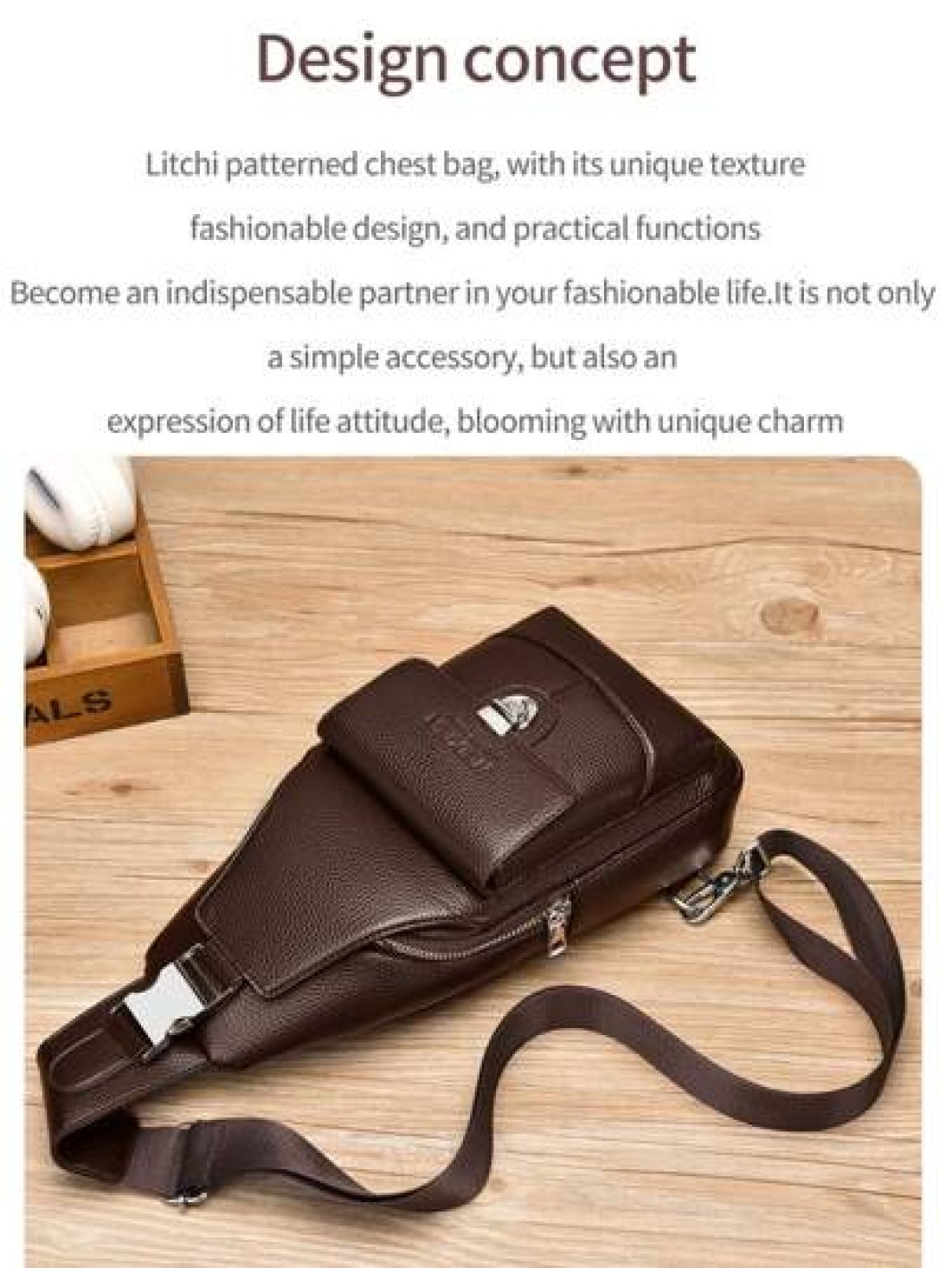 WEIXIER WEIXIER Unisex Shoulder Bag Waist Pack Messenger Bag Women s Crossbody Bag Chest Bag Handbag PU Material Multi Pocket Adjustable Detachable Strap Casual Commuter Bag Business Bag Suitable For