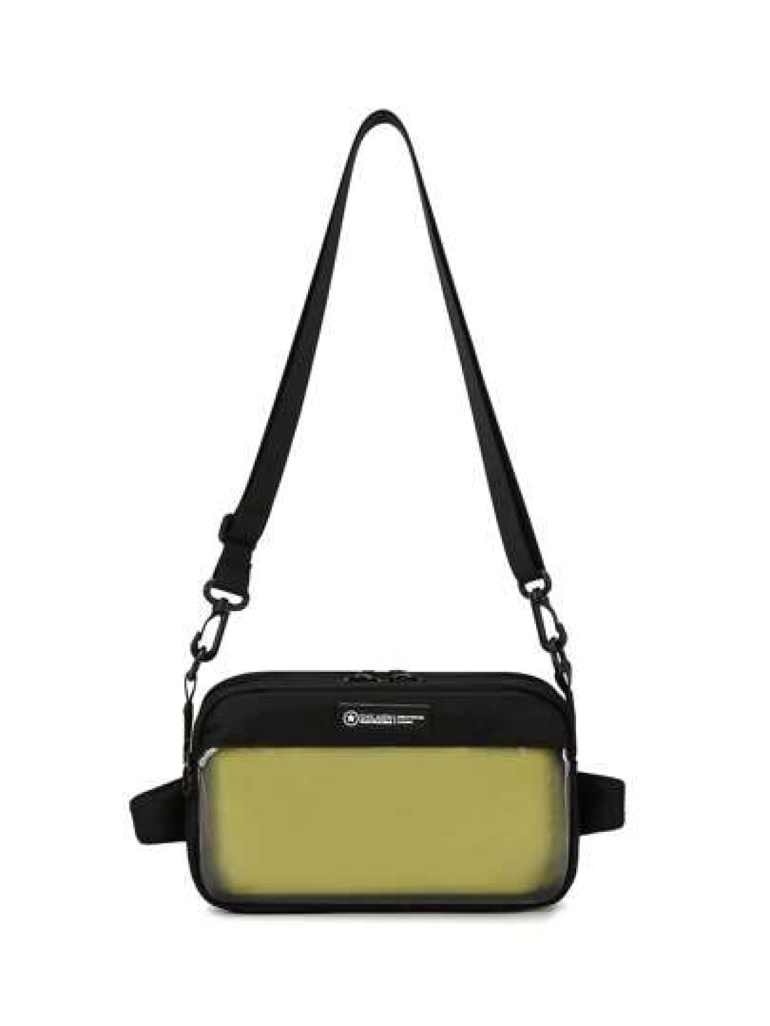 peach tree Peach Tree Men s Chest Bag Messenger Bag Waist Bag Transparent Phone Pouch One Shoulder Bag Coin Purse Running Pouch Cycling Bag Fashionable Solid Color Minimalist Design With Zipper Closur