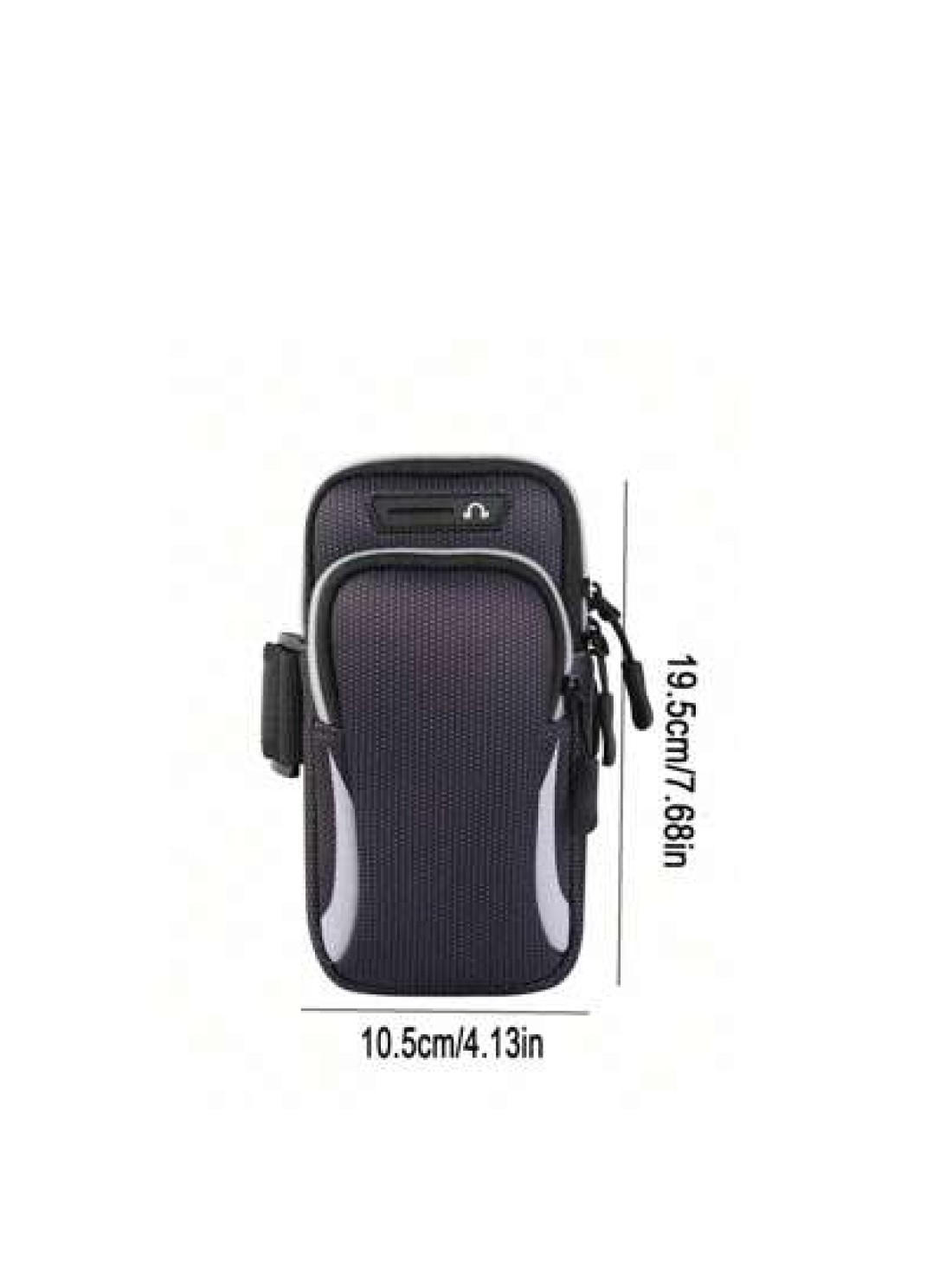 1PC Universal Waterproof Mobile Phone Arm Bag With Double Layer Zipper The Perfect Outdoor Sports Arm Bag For Men Women Adjustable Band For Running Hiking Cycling More Securely Store Your Mobile Phone