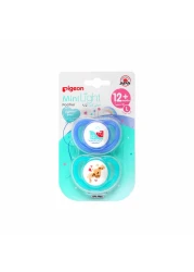 PIGEON MINILIGHT PACIFIER TWIN L SIZE BOY