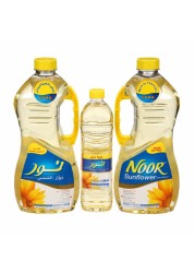 NOOR SUNFLOWER OIL2X1.8L+750ML