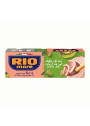 Rio Mare Light Meat Tuna in Extra Virgin Olive Oil, 80g Pack of 3