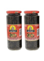 Figaro Sliced Black Olives 450g Pack of 2