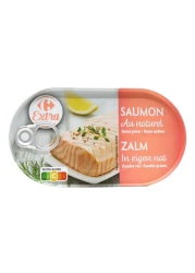 Carrefour Natural Salmon Fillet 190g