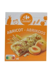 كارفور كلاسيك لوح حبوب بالمشمش 125 غرام