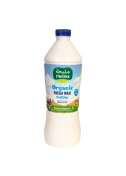Meliha Fresh Organic Full Fat Milk 1L