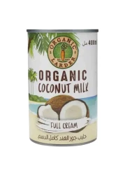 Organic Larder Full-Cream Coconut Milk 400ml