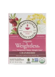 Traditional Medicinals Organic Weightless Cranberry Tea 24g