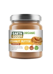 Earth Goods Organic Smooth Peanut Butter 220g