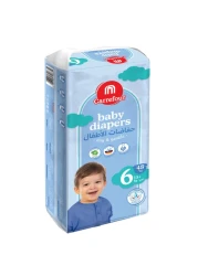 كارفور حفاضات الأطفال الجافة واللطيفة مقاس 6، 13 كغ+ 48 حفاض