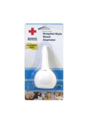 The First Years American Red Cross Hospital Style Nasal Aspirator Y7059 White
