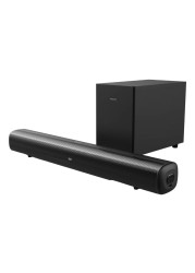 Philips 2.1 Channel Soundbar System TAB4308 Black