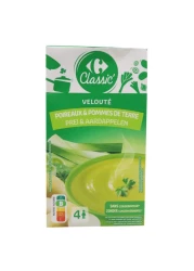 Carrefour Classic Leek And Potato Veloute Soup 1L