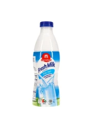 كارفور حليب طازج كامل الدسم 1 ليتر