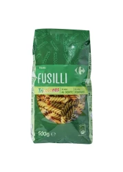 Carrefour 3 Colours Fussili Pasta 500g