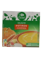 كارفور كلاسيك شوربة اليقطين والكريمة 230 ملل حزمة من 2