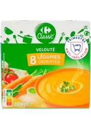 كارفور شوربة خضروات 300 ملل حزمة من 2