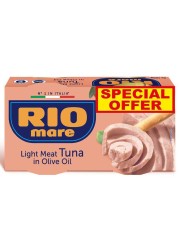 Rio Mare Light Meat Tuna in Olive Oil, 160g Pack of 2