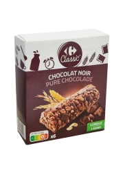 كارفور لوح شوكولاتة نوار كلاسيك بيور شوكولاتة 125غرام