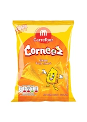 كارفور كورنيز وجبات خفيفة من الذرة المقرمشة بنكهة الجبنة90 غرام