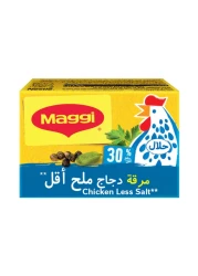 نستله ماغي مكعبات مرقة الدجاج قليلة الملح 20 غرام