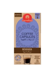 Carrefour Nicaragua Medium Roast Coffee 10 Capsules