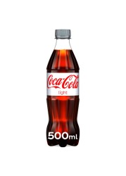 كوكا-كولا لايت مشروب غازي في قارورة بلاستيكية 500 ملل
