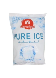 كارفور مكعبات ثلج نقي 2 كغ
