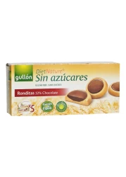 Gullon Diet Nature Sugar Free Ronditas Chocolate Cookies, 186g