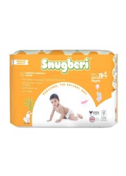 سنوغبيري حفاض سروال مقاس كبير 4 حتى وزن 7-12 كغ 24 حفاض