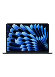ابل ماك بوك إير 15 بوصة، 8 جيجابايت رام، 512 جيجابايت SSD، سماء الليل (شريحة M3، وحدة معالجة مركزية 8 أنوية ووحدة معالجة رسومات 10 أنوية، لوحة مفاتيح إنجليزية، MRYV3ZS/A)
