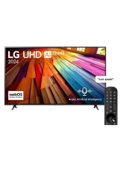 ال جي UHD UT80 55 بوصة 4K تلفزيون ذكي جهاز التحكم عن بعد بالذكاء الاصطناعي HDR10 webOS24 2024