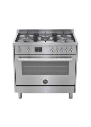 بيرتازوني فرن كهربائي وغاز متعدد الوظائف فضي PRO905MFELXE