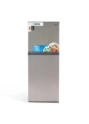 تيريم ثلاجة ببابين بسعة صافية 220 لتر فضي لامع TERR300S