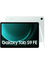 Samsung Galaxy Tab S9 FE Tablet, 128GB, Mint, 6GB RAM, 10.9-Inch, 8 MP Camera, TFT Display, 5G