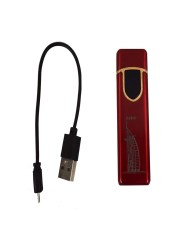 أهلاً الإمارات العربية المتحدة ولاعة عصرية بمنفذ USB قابلة للشحن بتصاميم متنوعة