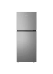 Hisense Double Door Top Mount Refrigerator RT264N4DGN Silver 264L